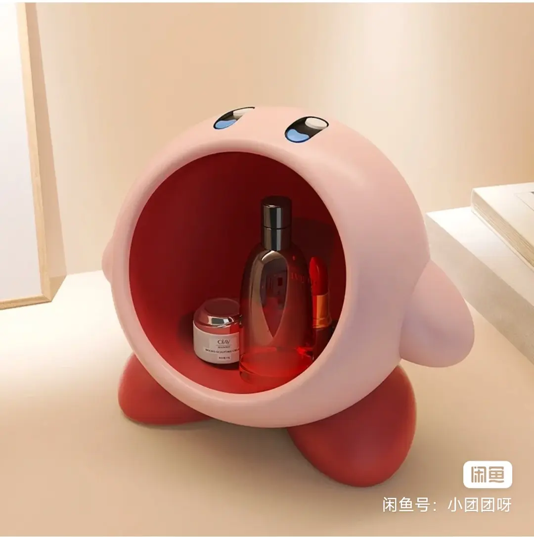 桌面大嘴卡比兽摆件 收纳