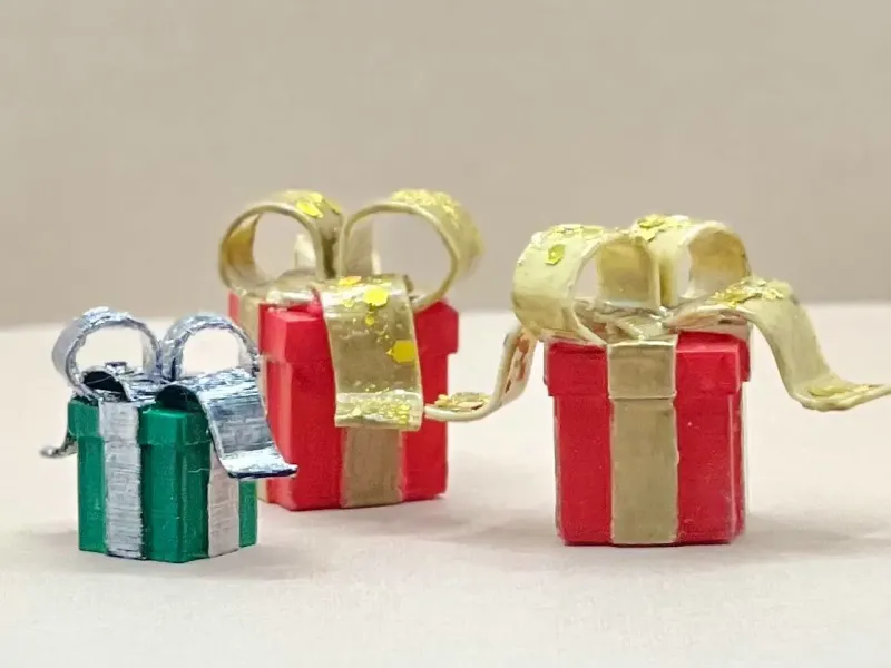 Fun Tiny Christmas Present Prop