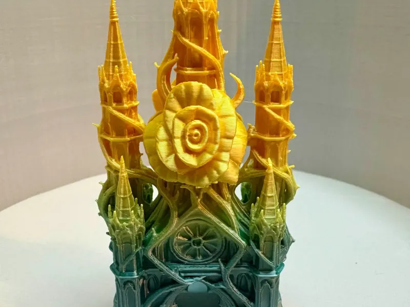 Rose tendril towers
