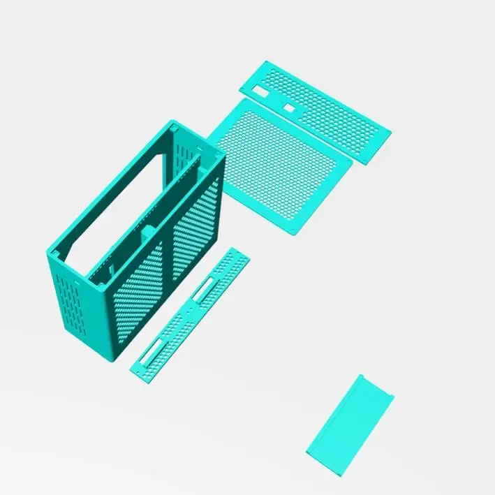 2盘位nas-V2.1版本-双盘位3.5寸itx nas机箱