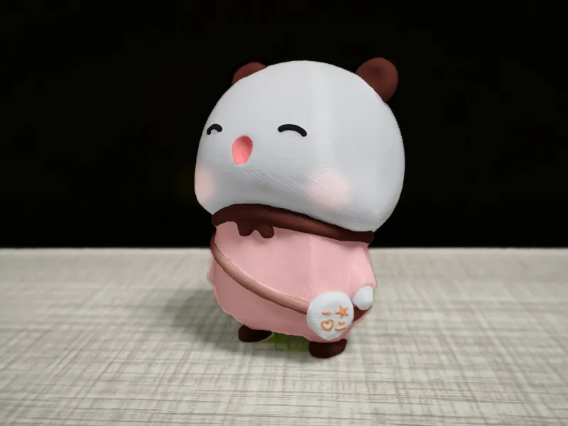 情侣熊系列-羽绒服斜背包的一二（Couple Bear-Down Jackets_bag_Yier）