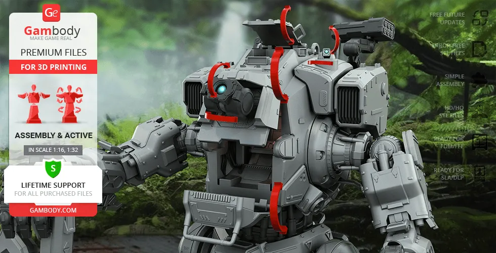 BT-7274机甲 泰坦陨落2  FDM版本全