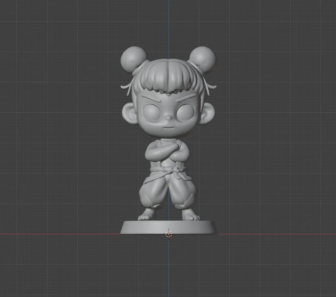 【Q版魔童哪吒 | Cute Nezha Series】双手抱胸，怡然自若