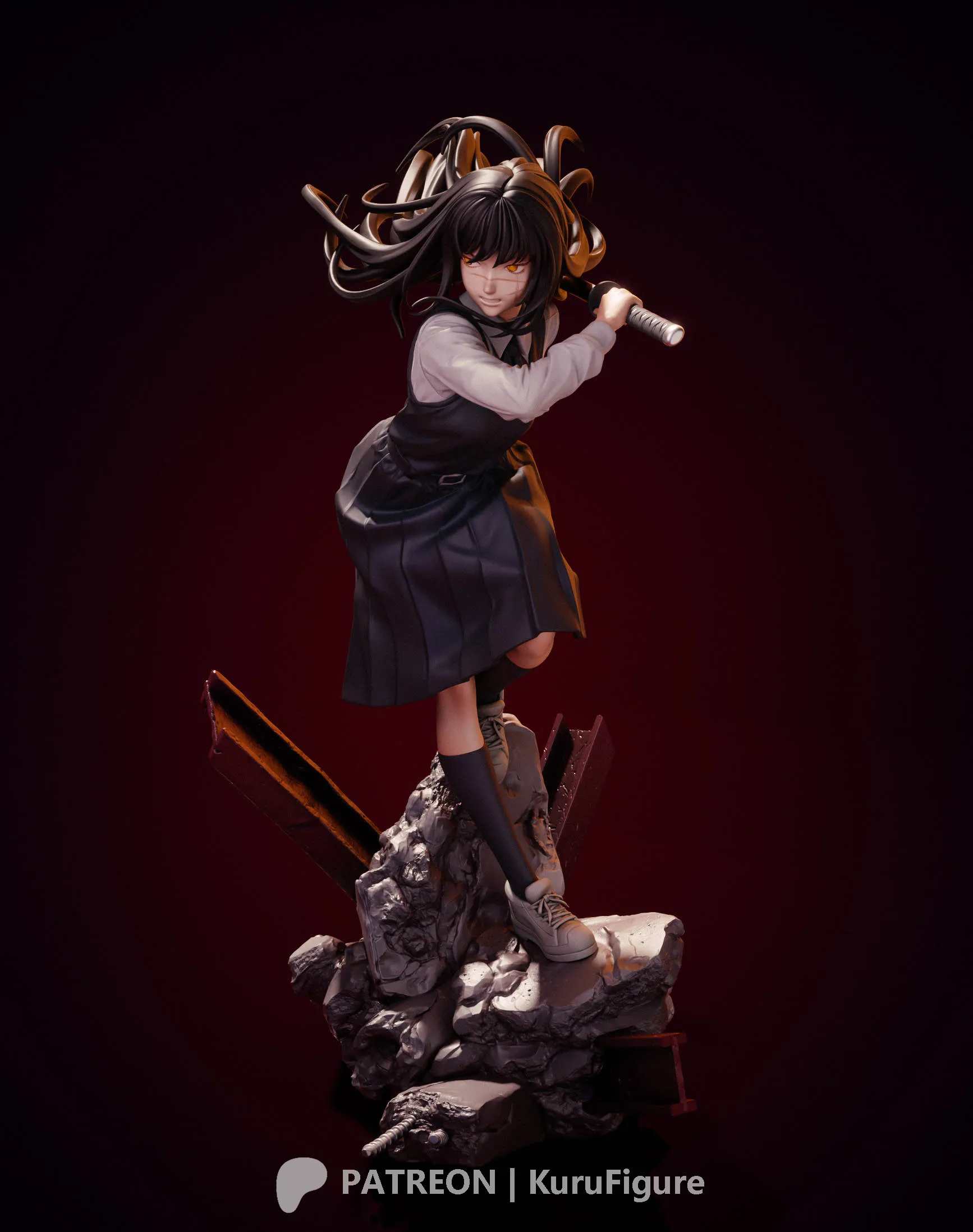 《链锯人》三鹰朝