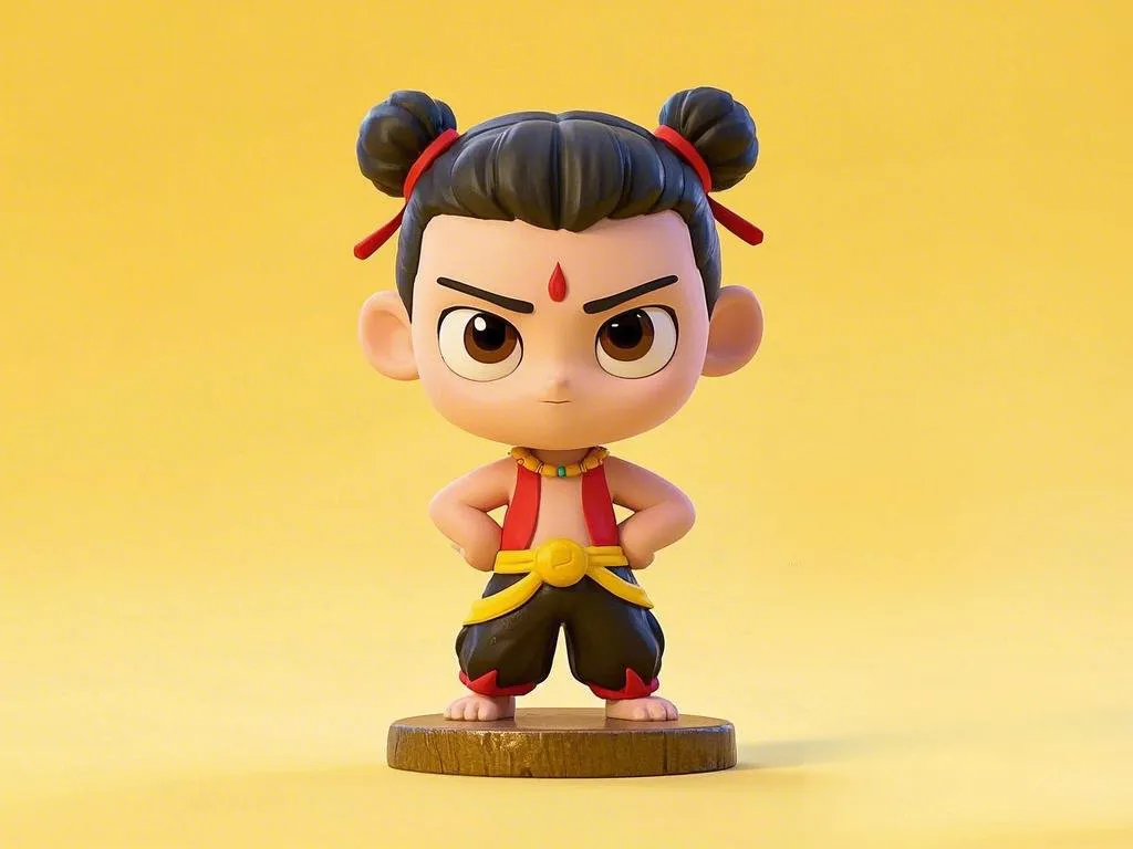 【Q版魔童哪吒 | Cute Nezha Series】双手叉腰，坦然自信