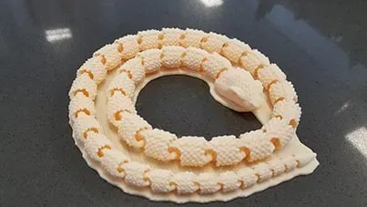 可动关节蛇   Snake with Scales version2