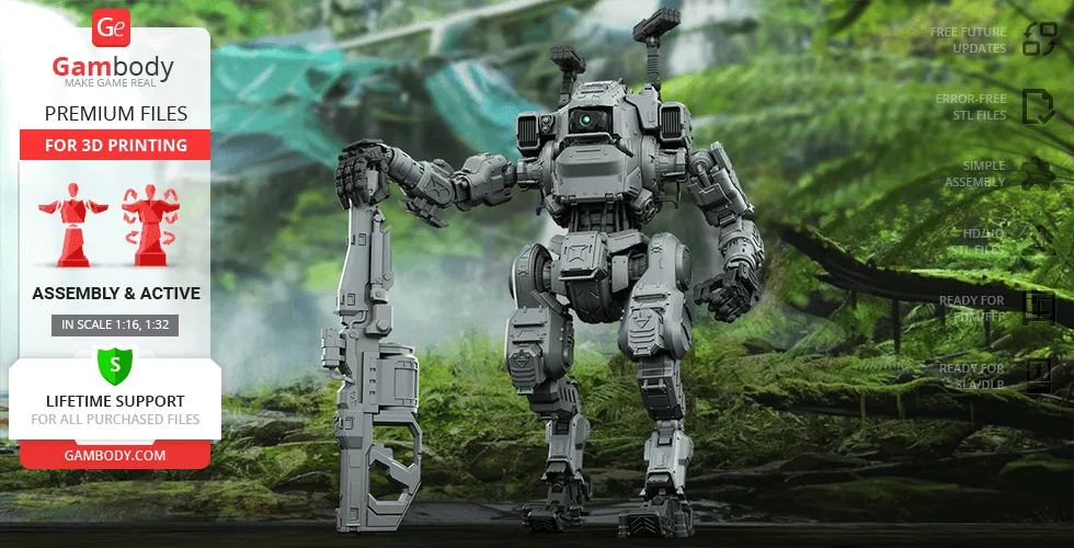 BT-7274机甲 泰坦陨落2  FDM版本全