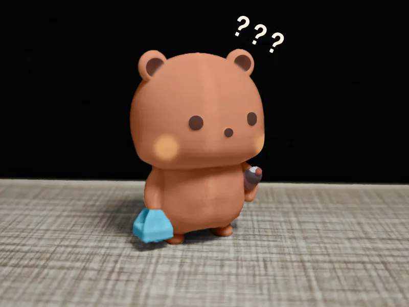 情侣熊系列-拿外卖的布布（Couple Bear-take-out food_cola_bubu）