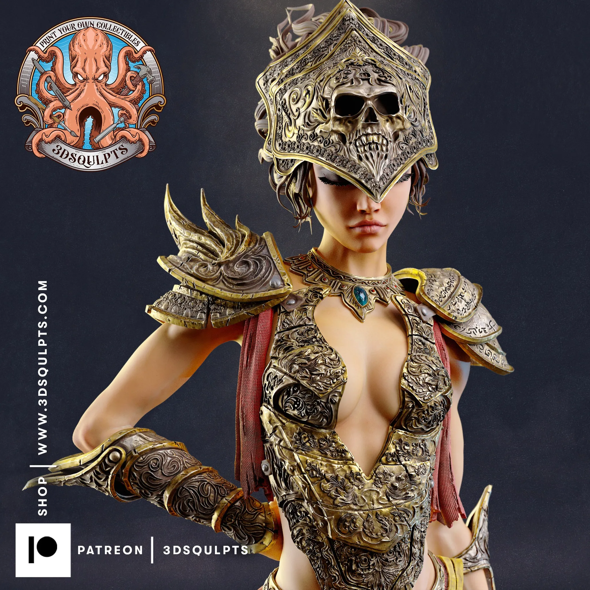 女神Persephone古希腊神话冥后-1028補底座