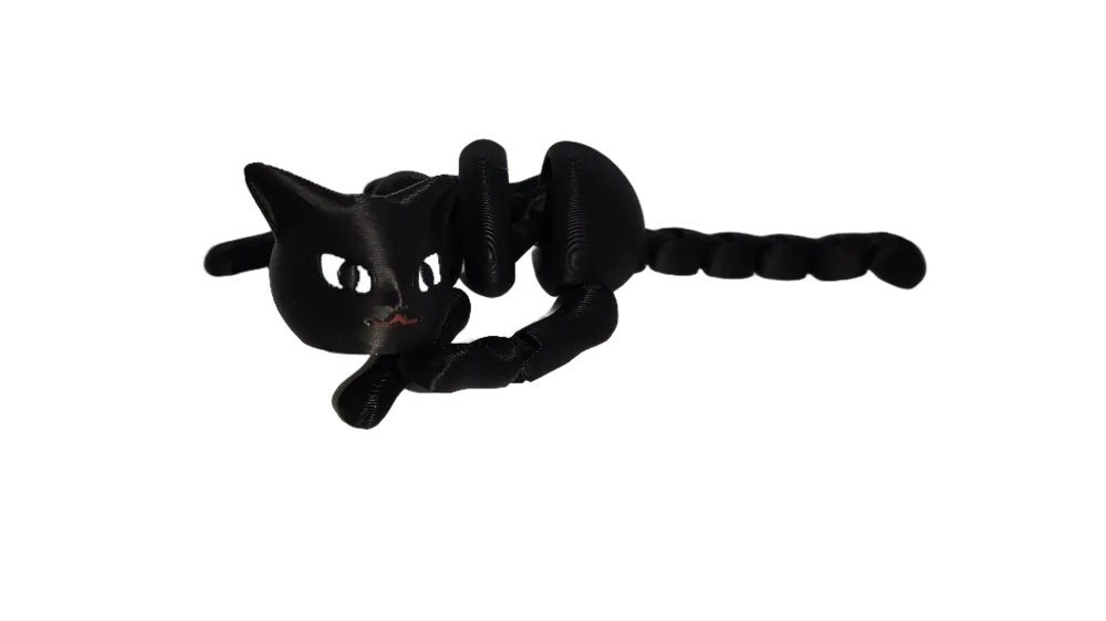 铰接式多色打印猫