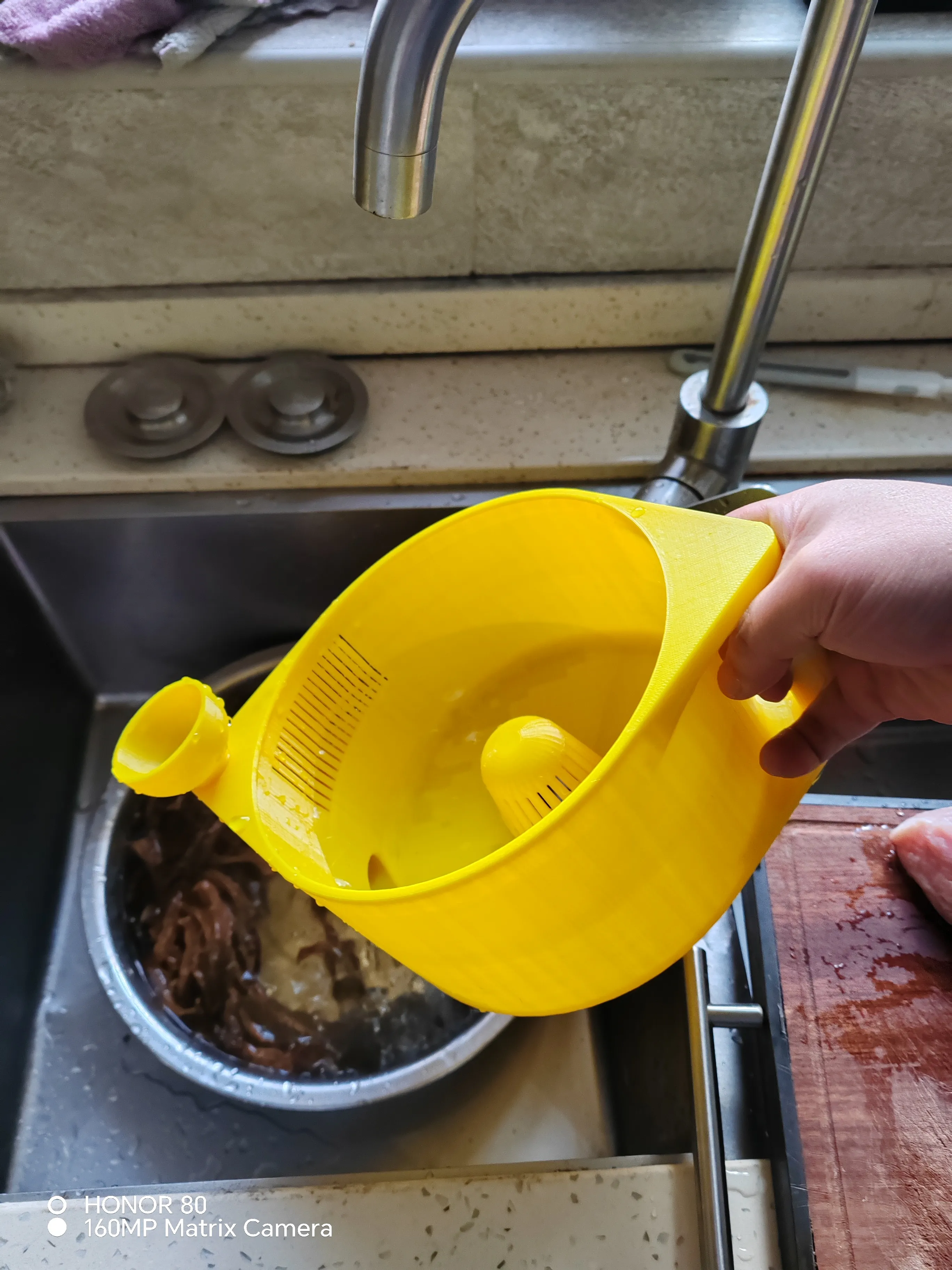 水动力淘洗盆