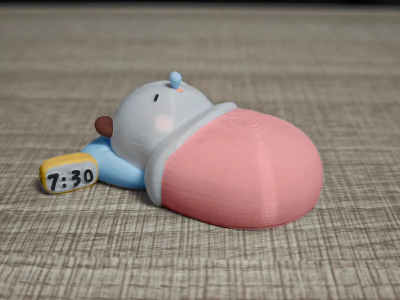 情侣熊系列-早上睡过头的一二（Couple Bear-sleep_late_Yier）