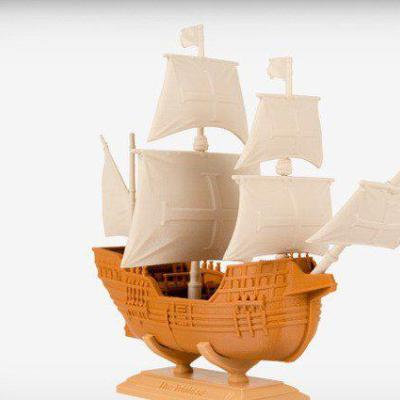 海盗-船-3d打印模型