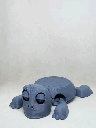 乌龟杯垫（无需支撑）Turtle cup holder (No Supports needed) 创想云-独家模型