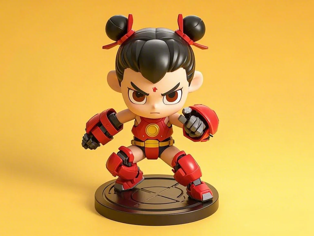 【Q版魔童哪吒 | Cute Nezha Series】机甲形态，准备战斗