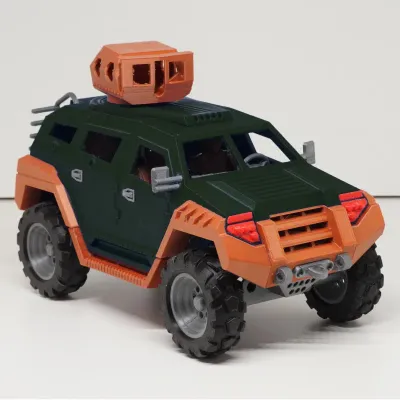装甲特警作战车（组装车）-3d打印模型