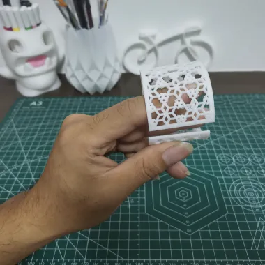 3D打印的禅绕艺术手镯-0