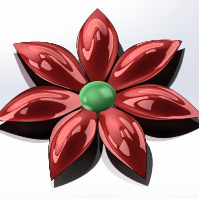 花朵-3d打印模型