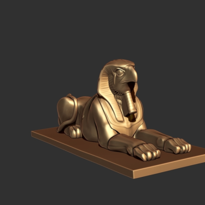 埃及猎鹰-3d打印模型