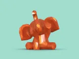 lowpoly小象一组-4