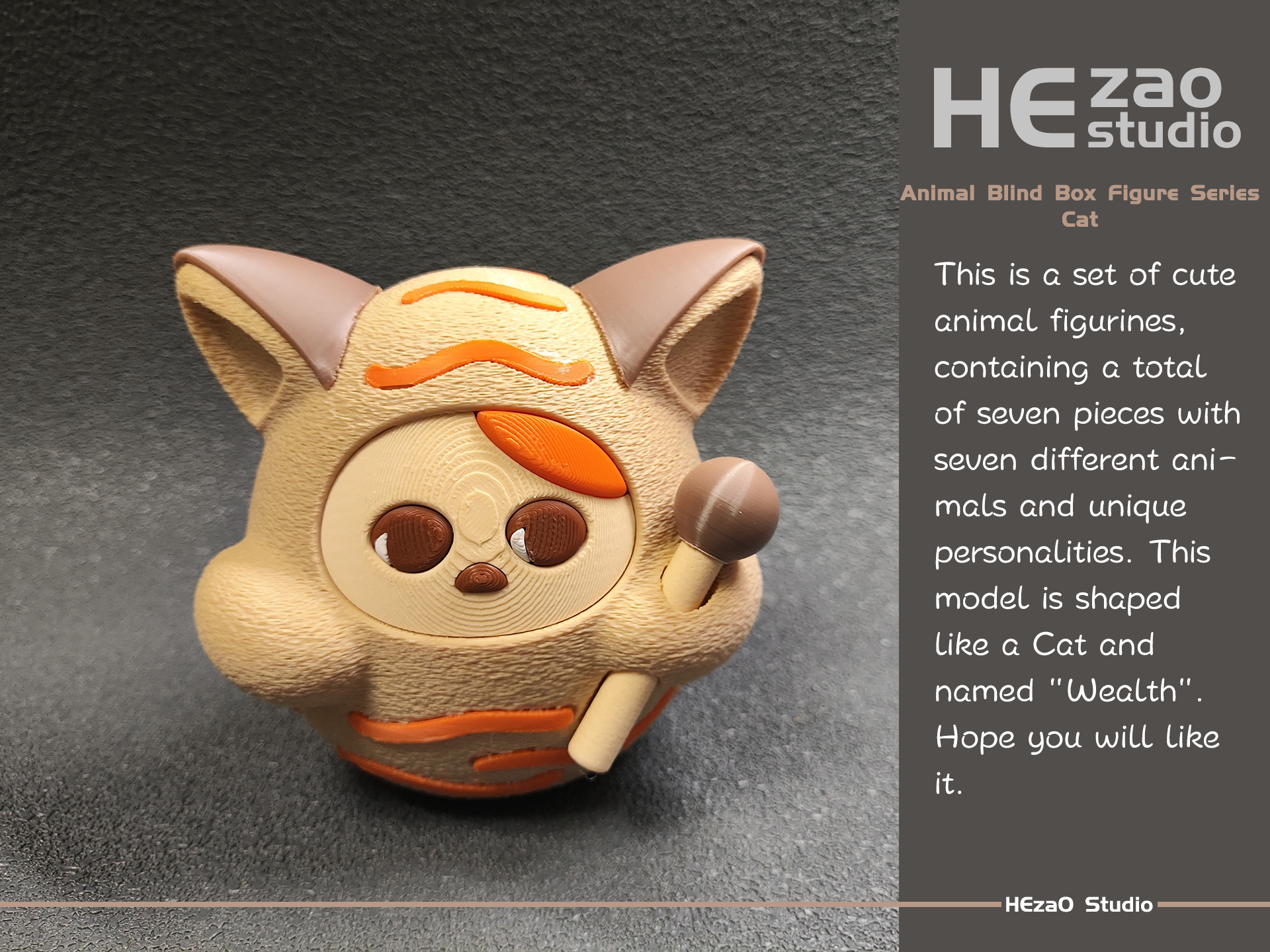 Animal Blind Box Figure Series - Tabby Cat 4.jpg