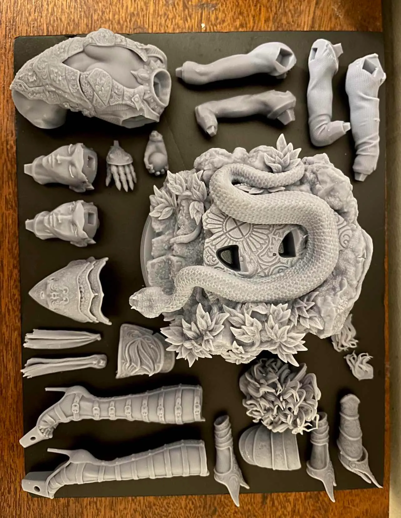 女神Persephone古希腊神话冥后-1028補底座