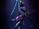 《英雄联盟》金克丝-穿衣裸身雙體態-3