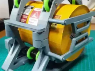 奶粉桶金属打磨器滚筒打磨抛光机