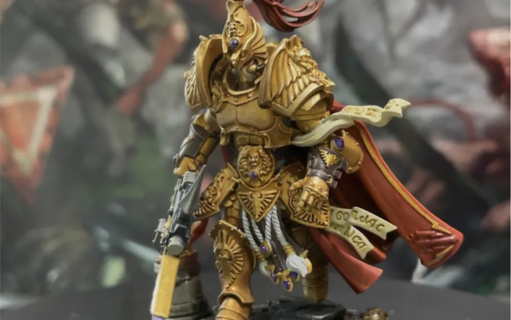 战锤40k-warhammer-禁军-Custodians-可动