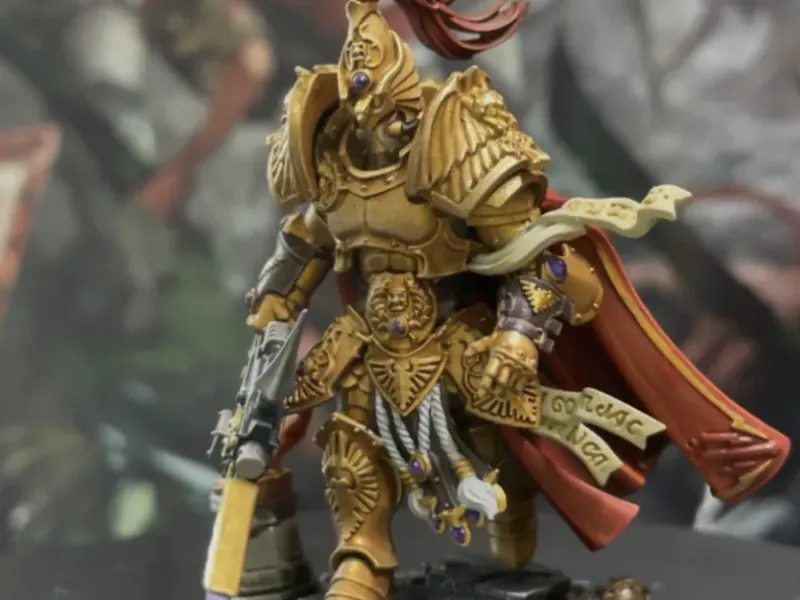 战锤40k-warhammer-禁军-Custodians-可动