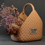 编织质感野餐篮&花篮