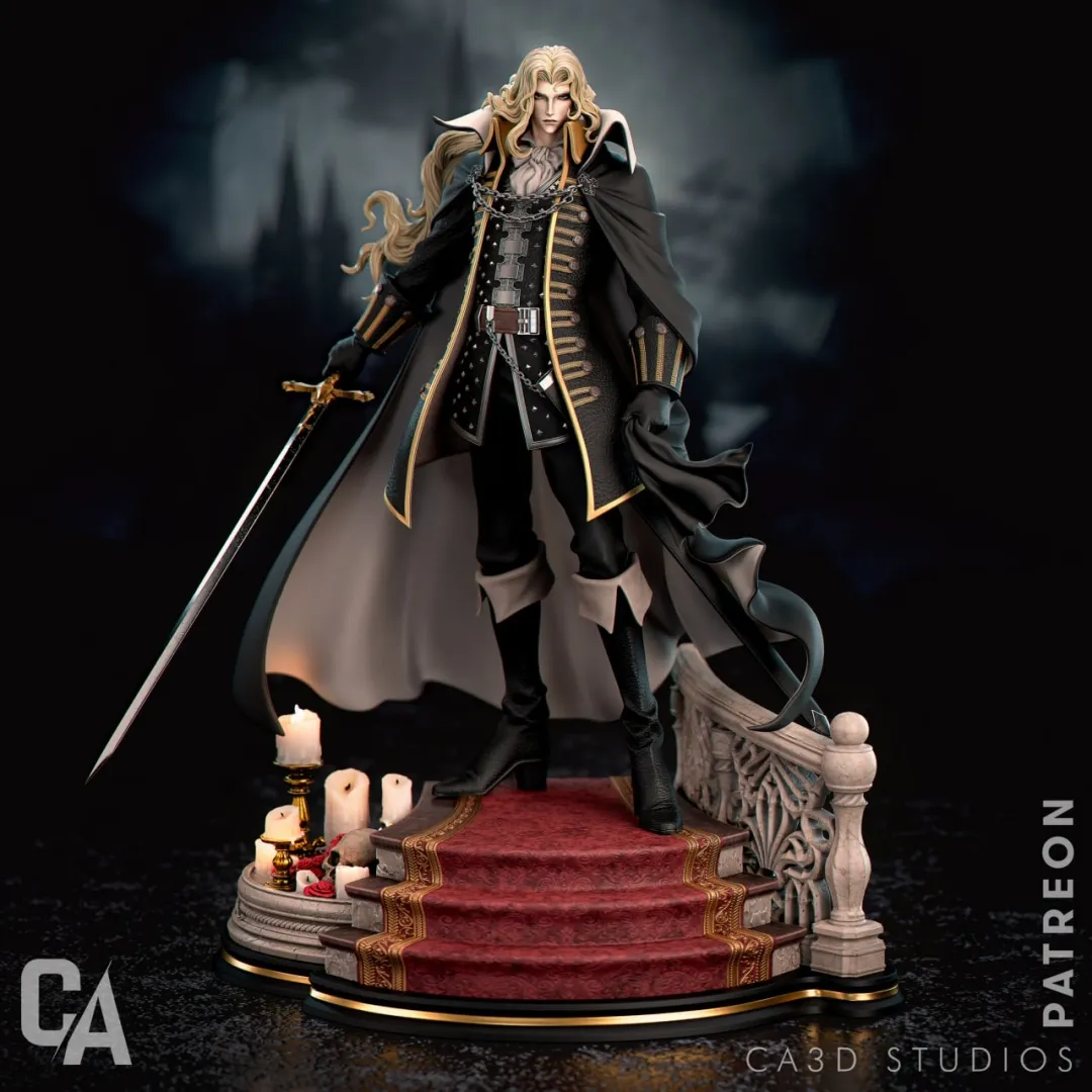 阿鲁卡多Alucard魔王之子《恶魔城》