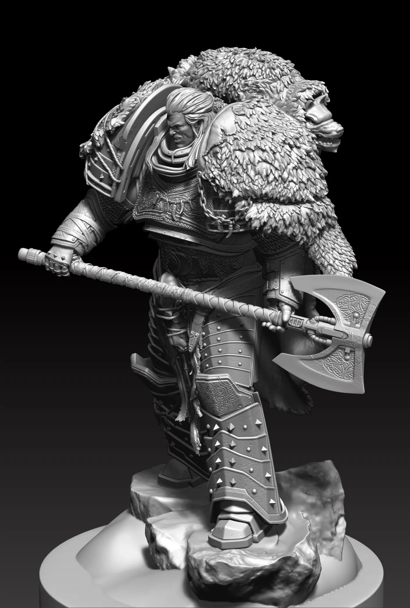 《战锤40k》狼王-黎曼.鲁斯