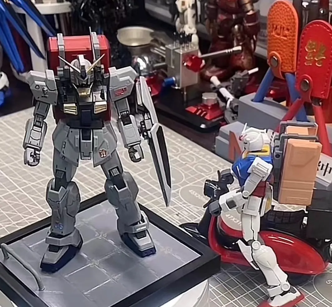 1/144--马克兔MK2磁吸款可活动背包，通用3mm接口HG高达模型