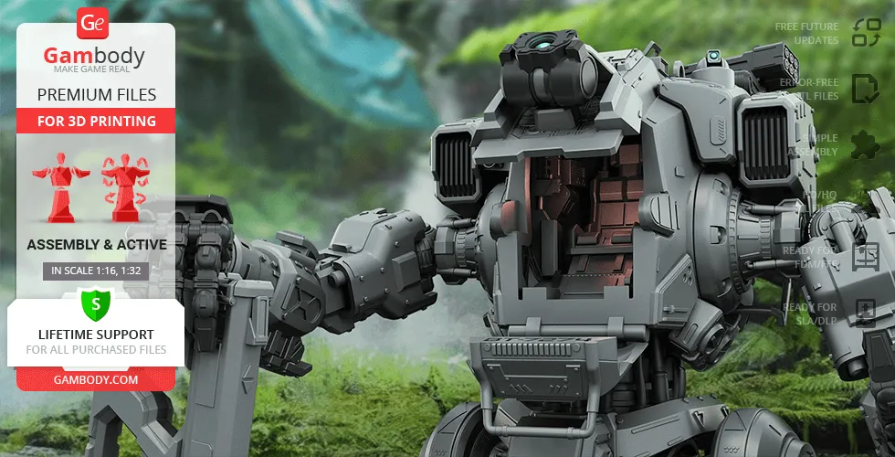 BT-7274机甲 泰坦陨落2  FDM版本全