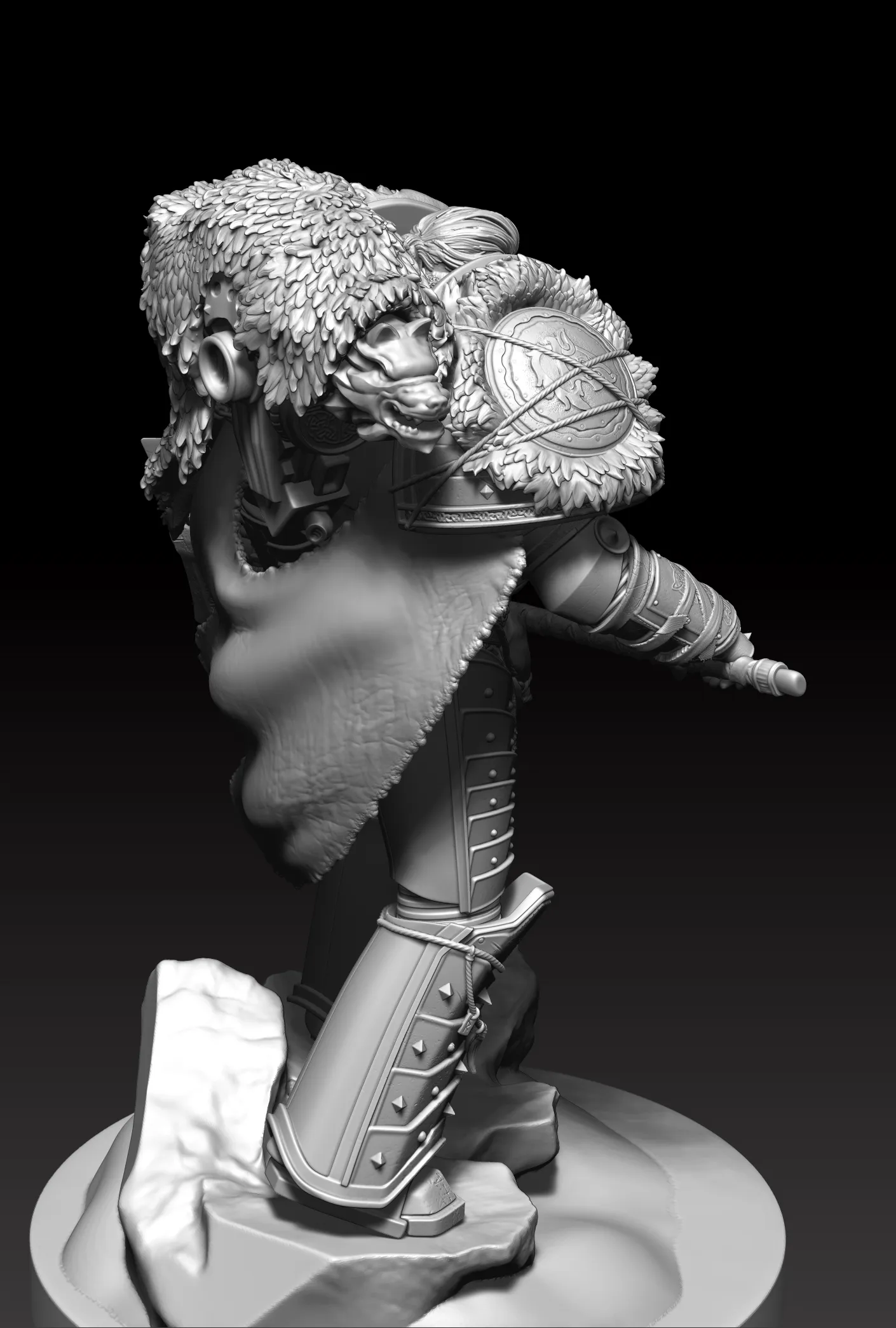 《战锤40k》狼王-黎曼.鲁斯