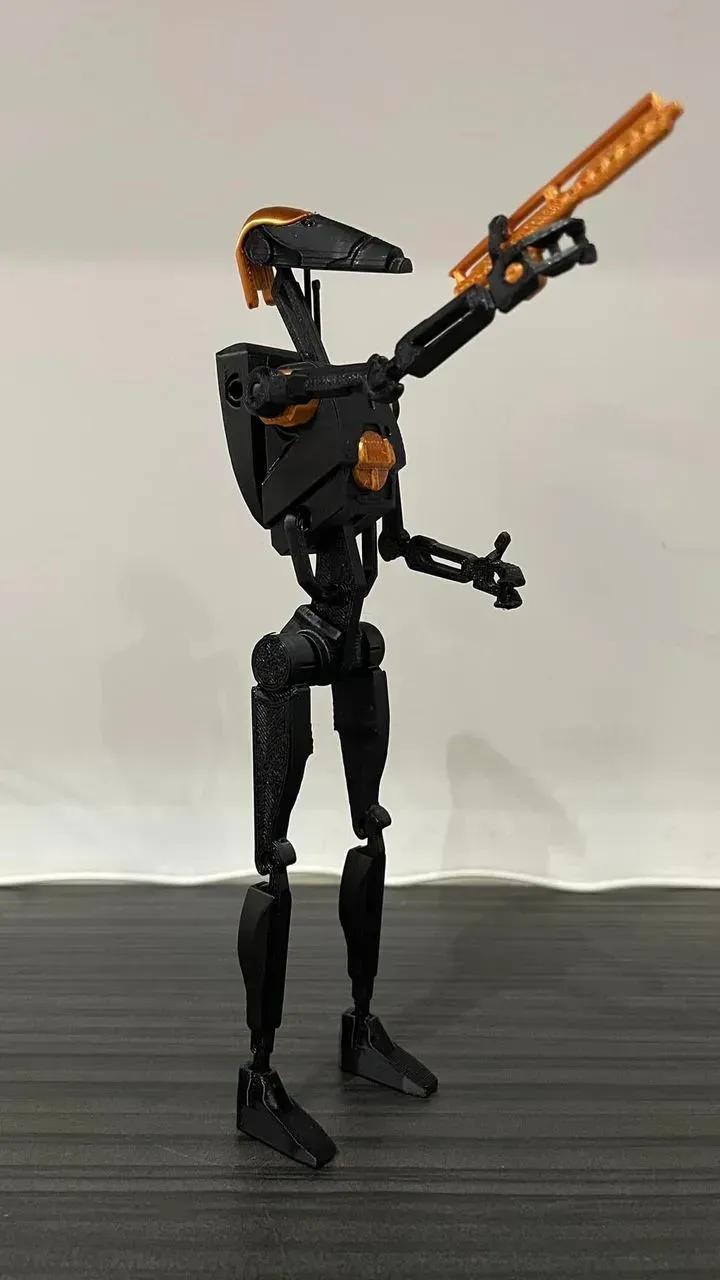 Star Wars B1 Battle Droid 2.0 Kit Card