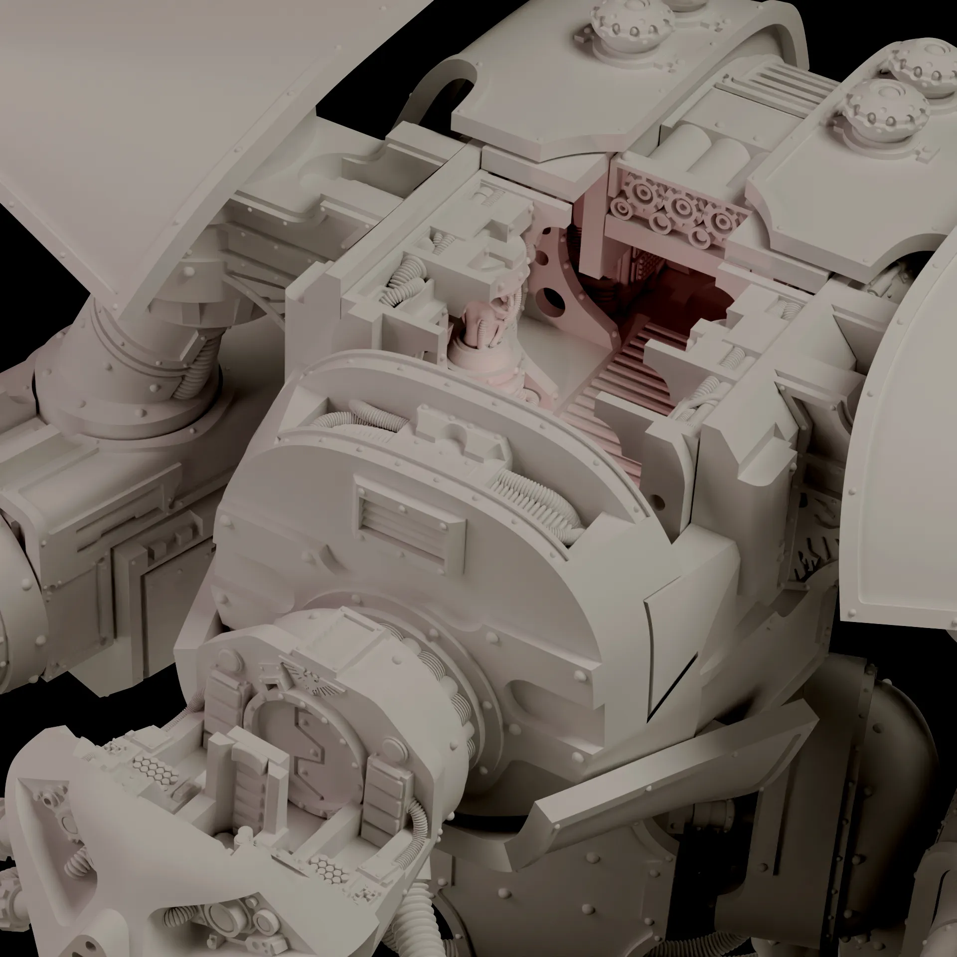 Warhammer战锤40K泰坦内部可视版