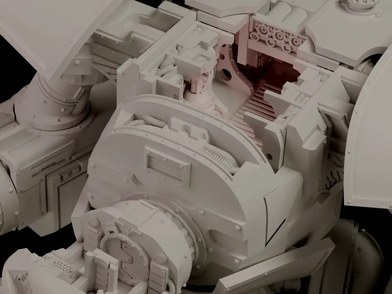 Warhammer战锤40K泰坦内部可视版
