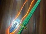 青竹蜂云剑-90cm-充电发光版-1:1设计-凡人修仙传-金雷竹-本命法宝-韩立-光剑-DIY-3