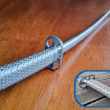 伸缩银色针织武士刀（无支撑，打印到位）