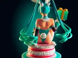 蛋糕禮物版-初音未来(穿衣裸身雙體態)-3