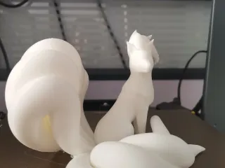 【宠物小精灵】宝可梦-九尾 作者：Ninetales-Ninetales(Pokemon)