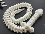 蛇骨剑 蛇骨软鞭 软剑 铰链可动玩具  好打好玩！无需支撑 手机一键打印！-1