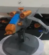 女武神直升机3D打印模型适合FDM打印
