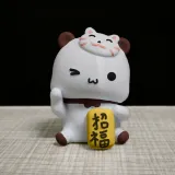 情侣熊系列-招福猫一二（Couple Bear-Good luck_cat_Yier）