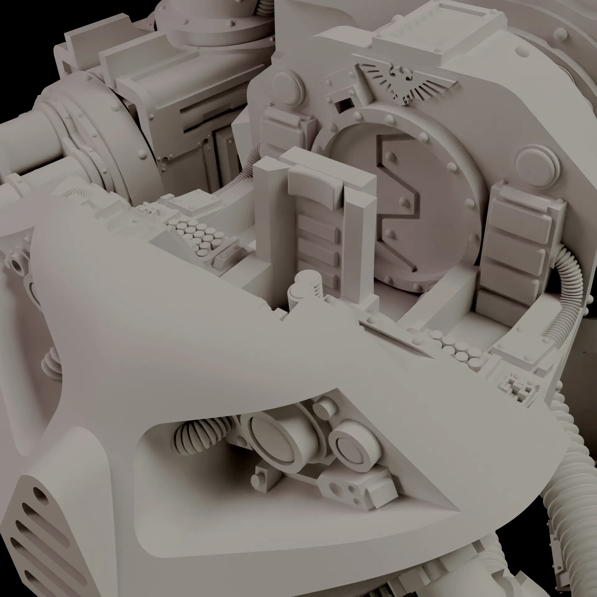 Warhammer战锤40K泰坦内部可视版