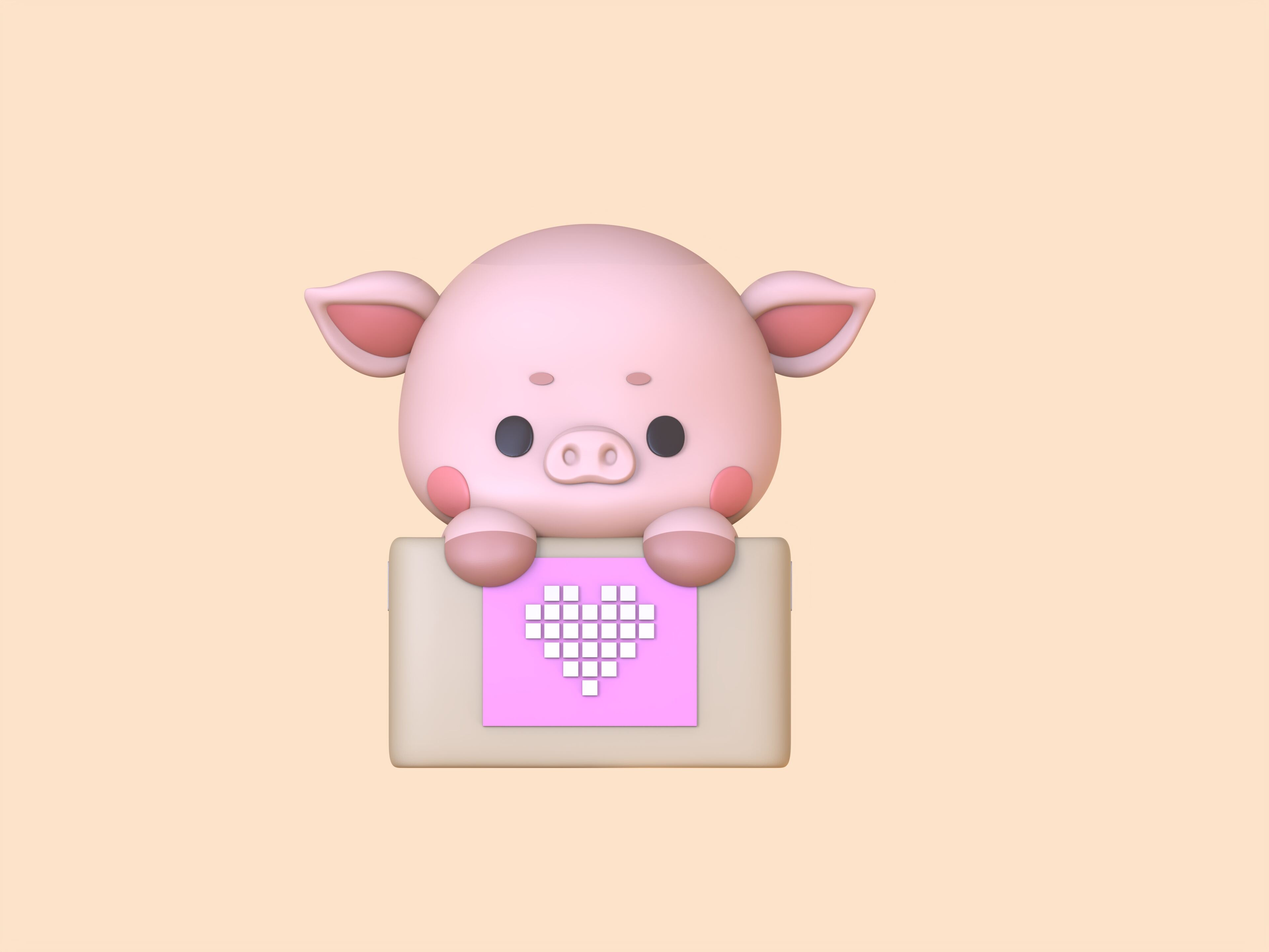 盒子12生肖---猪