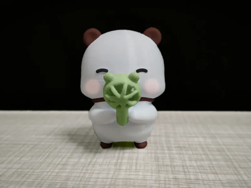 情侣熊系列-手拿小风扇的一二（Couple Bear-summer_Fan_hot_Yier）