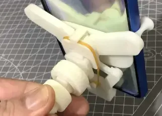 车载出风口手机夹自动加紧